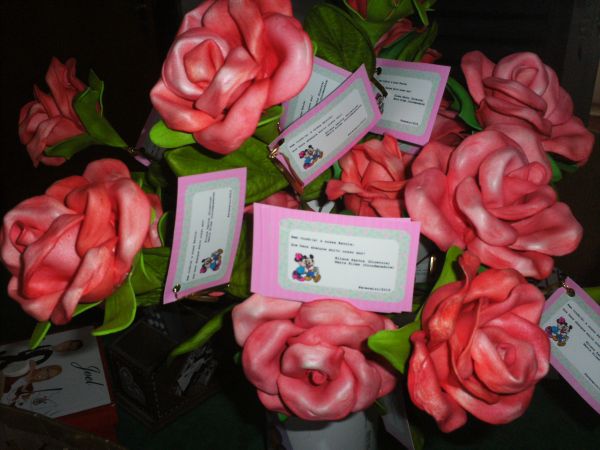 Rosas em  E V A